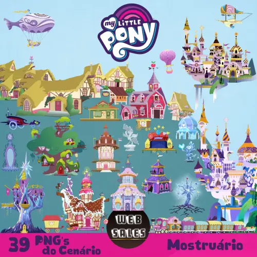 Kit Digital My Little Pony (Completo)