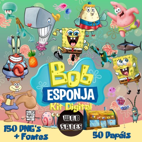 Kit Digital Bob Esponja