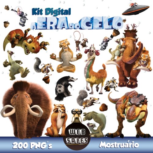 Kit Digital Era do Gelo
