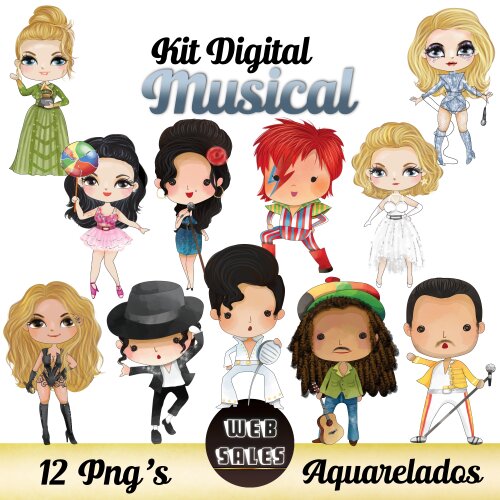 Kit Digital Musical - Aquarela