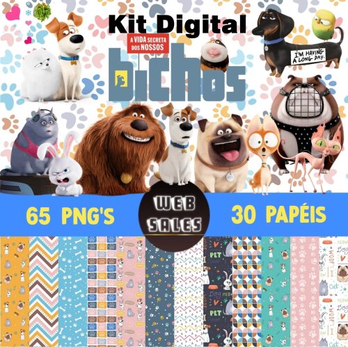Kit Digital Pets A Vida Secreta