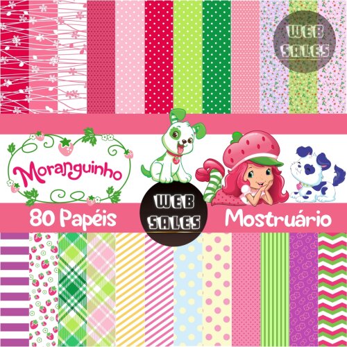 Kit Digital Moranguinho - Aquarela