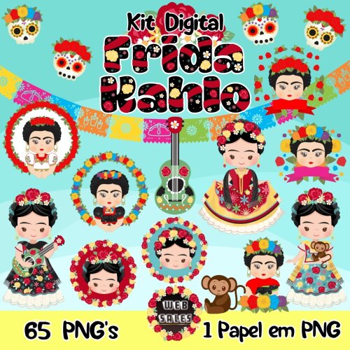 Kit Digital Frida Kahlo