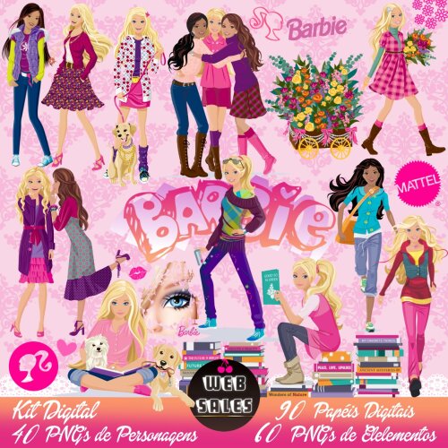 Kit Digital Barbie