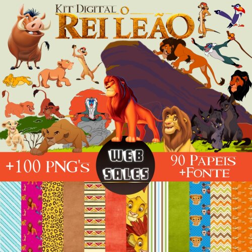 Kit Digital O Rei Leão
