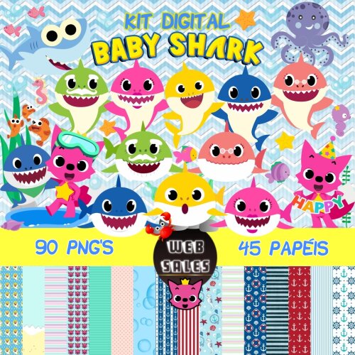 Kit Digital Baby Shark