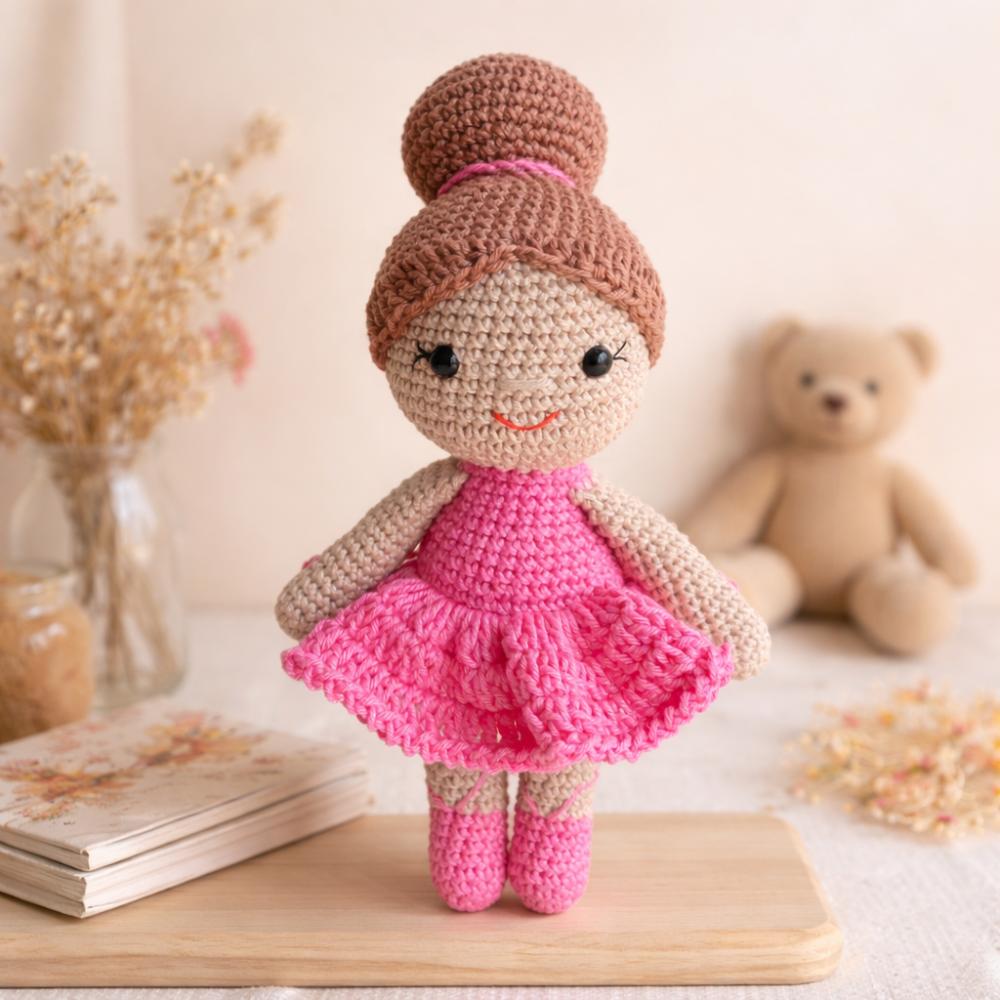 Bailarina amigurumi