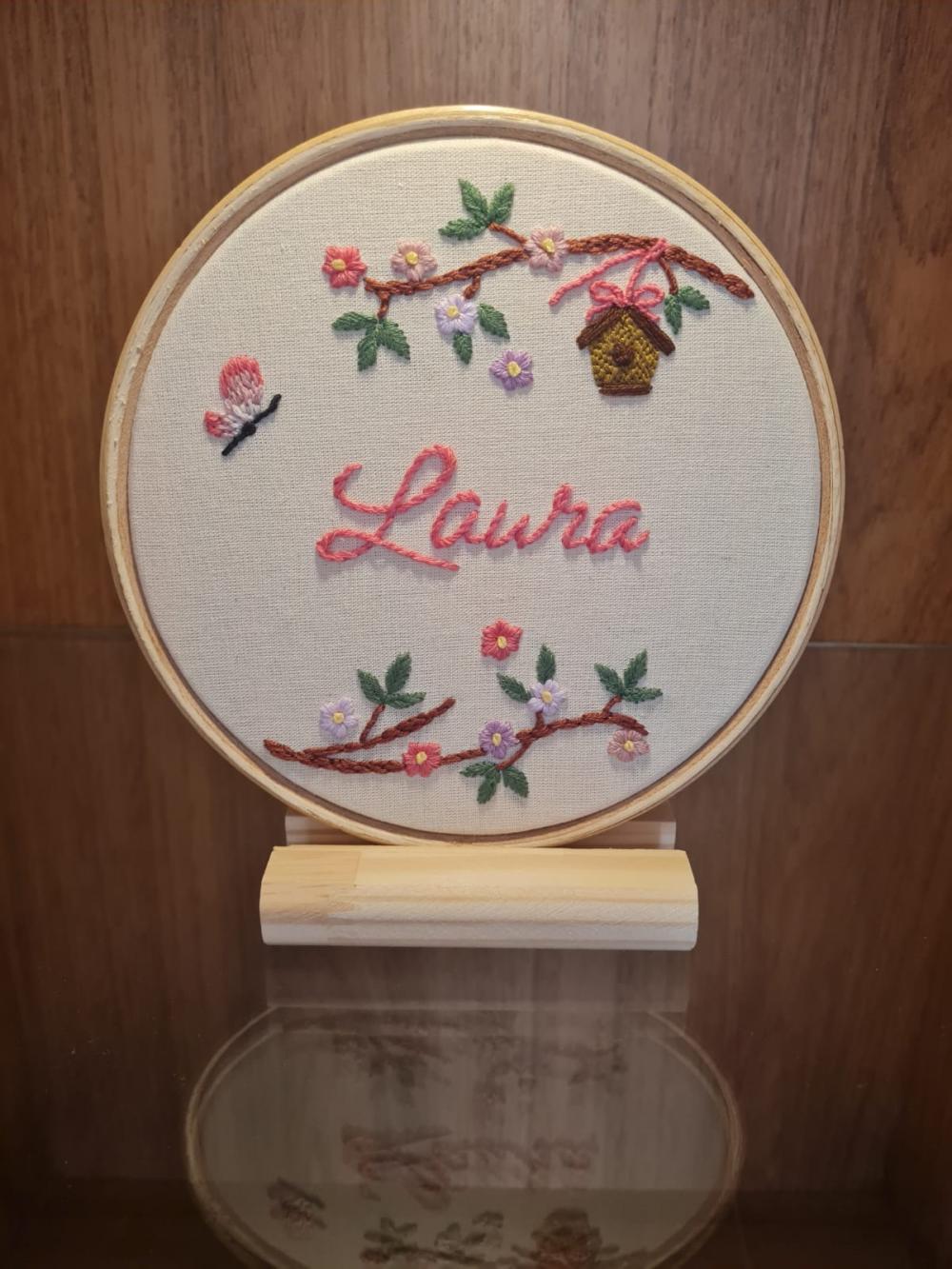 Porta Maternidade Bordado Personalizado