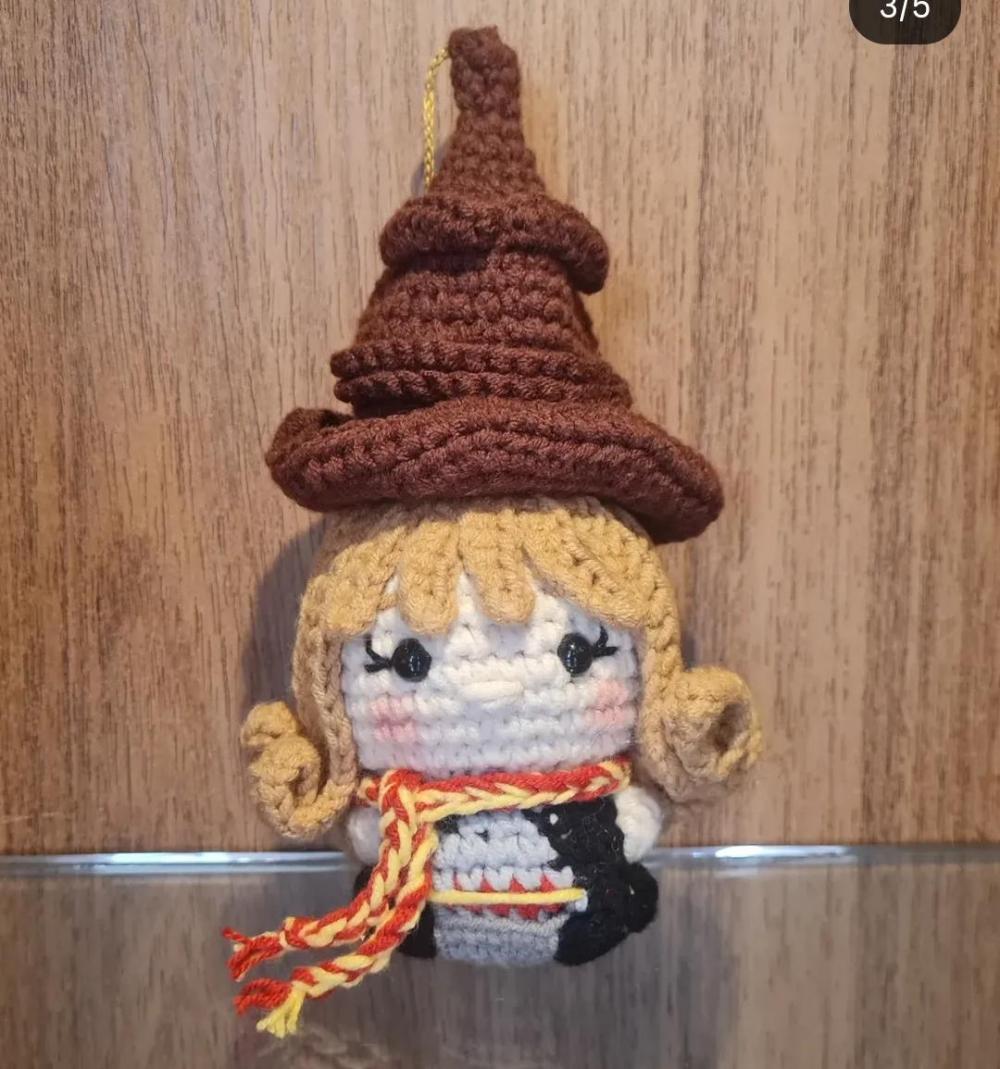 Kit Amigurumi Coleção Harry Potter