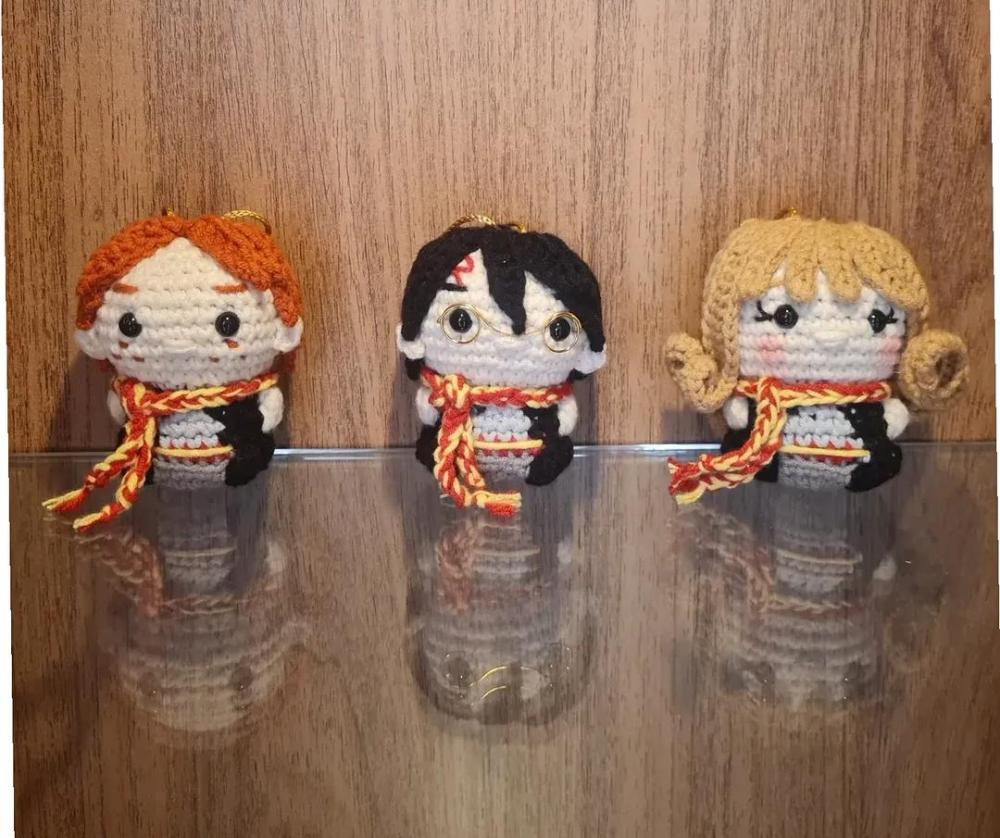 Kit Amigurumi Coleção Harry Potter