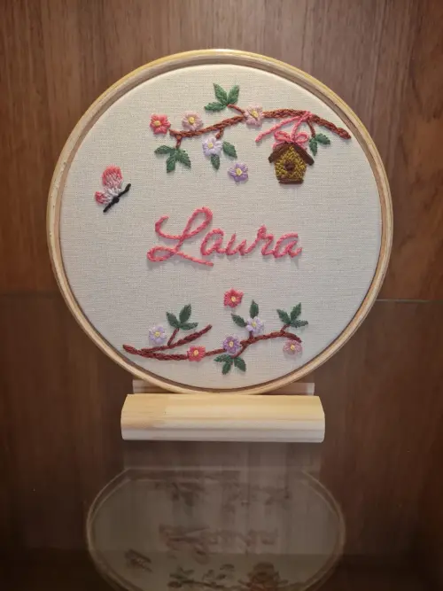 Porta Maternidade Bordado Personalizado