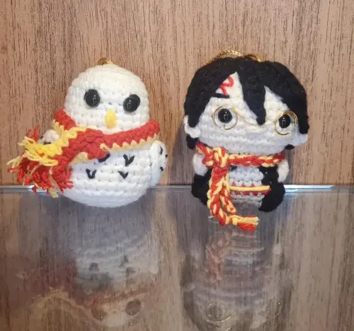 Kit Amigurumi Coleção Harry Potter