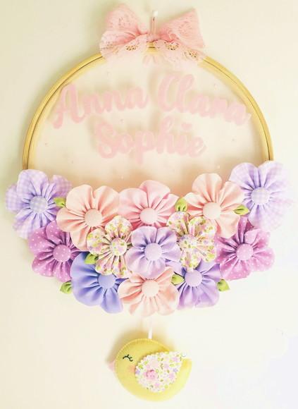 BASTIDOR COM FLORES