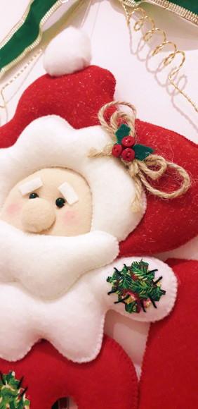Enfeite de Natal Papai Noel Hohoho