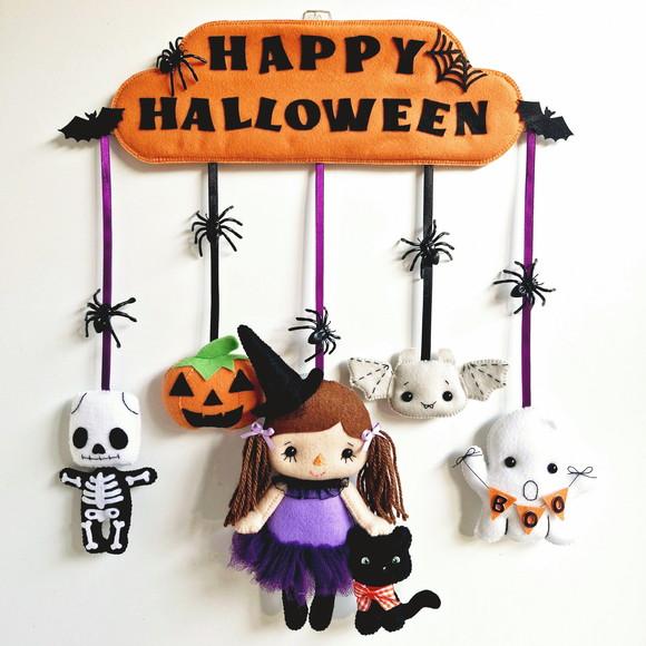 Enfeite de Porta Halloween