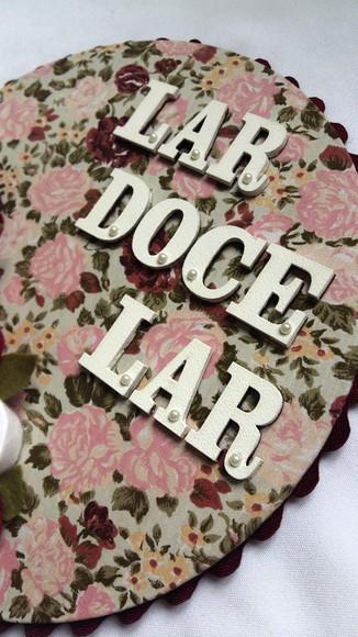 ENFEITE DE PORTA LAR DOCE LAR