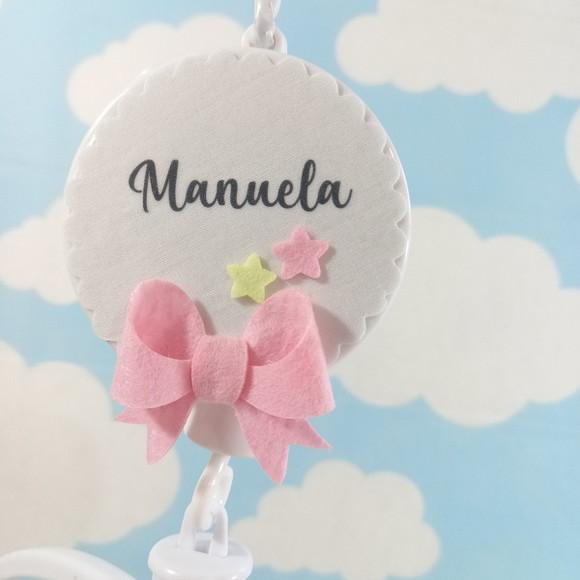Mobile de Berço Musical Chuva de Amor - Nuvem