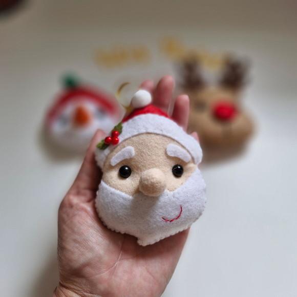 Pingentes para Árvore de Natal (trio)