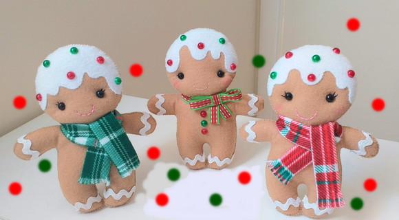 Pingentes para Árvore de Natal (trio)