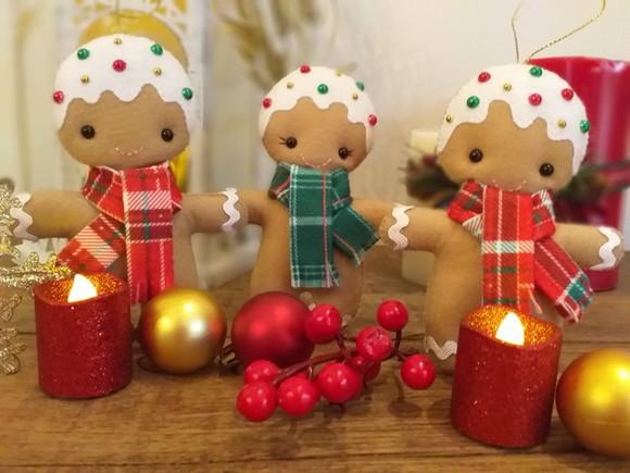 Pingentes para Árvore de Natal (trio)
