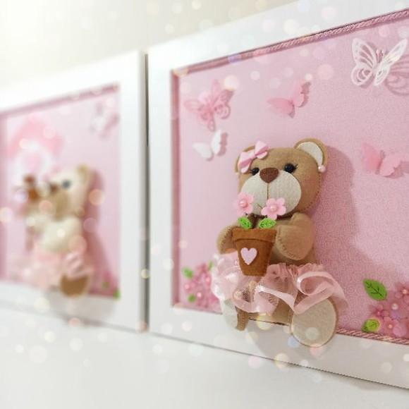QUADRO URSINHAS JARDINEIRAS