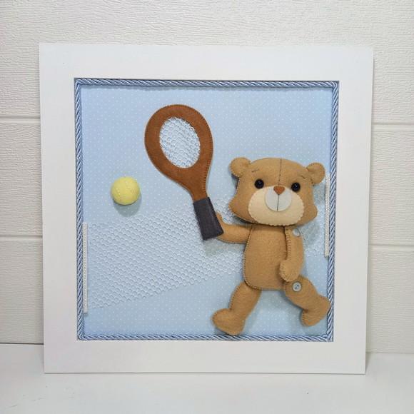 Quadro Ursinho Esportes