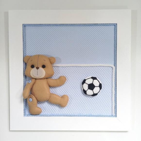 Quadros Decorativos - Urso Esportes