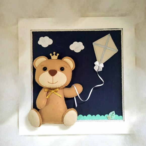 Quadros Decorativos tema Ursinho Principe