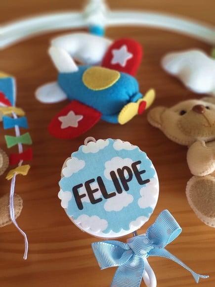 MOBILE DE BERÇO URSINHOS E BRINQUEDOS