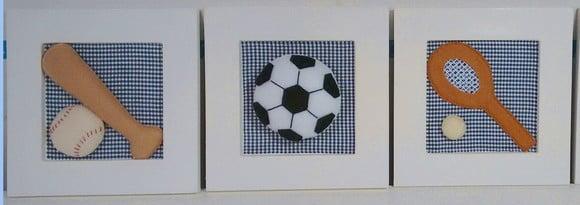 Quadro Bolas de Esporte