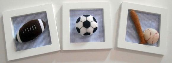 Quadro Bolas de Esporte