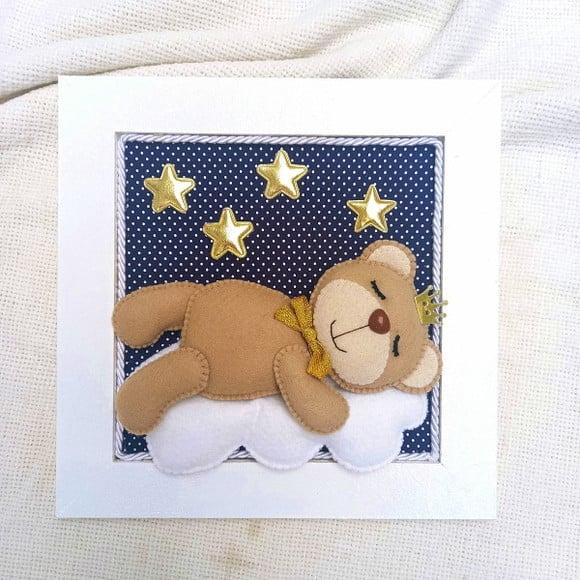 Quadro Ursinho Principe