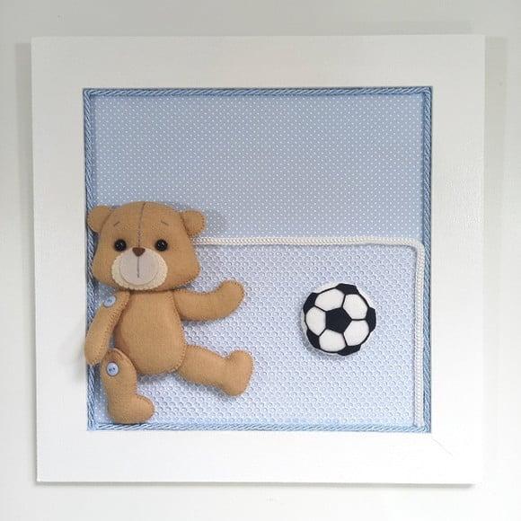 Quadros Decorativos - Urso Esportes