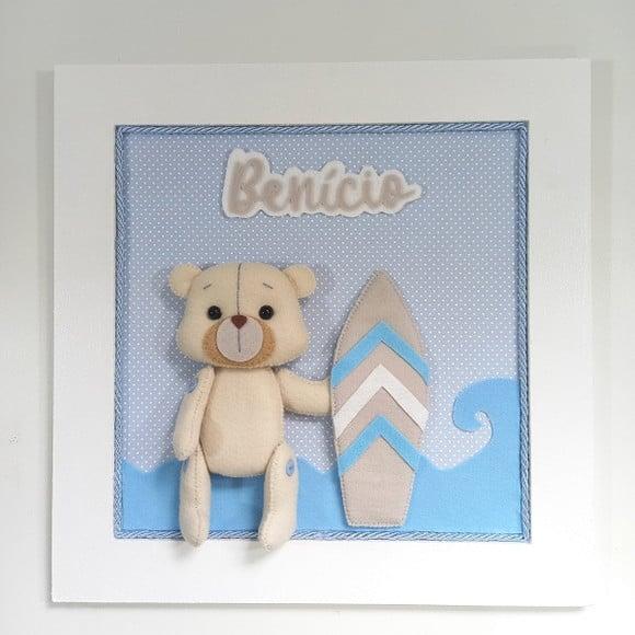 Quadros Decorativos - Urso Esportes