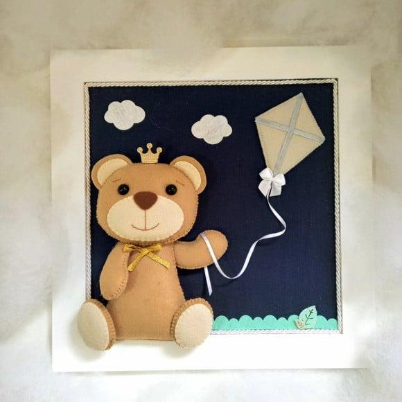 Quadros Decorativos tema Ursinho Principe