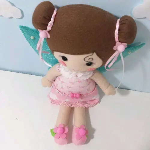 BONECA DE FELTRO AFETIVA FADINHA