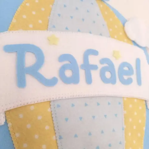 ENFEITE PORTA MATERNIDADE URSO BALOEIRO