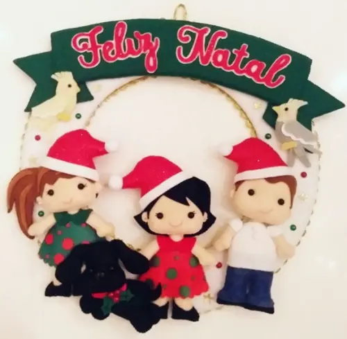 Guirlanda de Natal Personalizada
