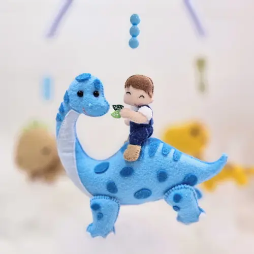 Mobile de Berço Musical Dinossauro
