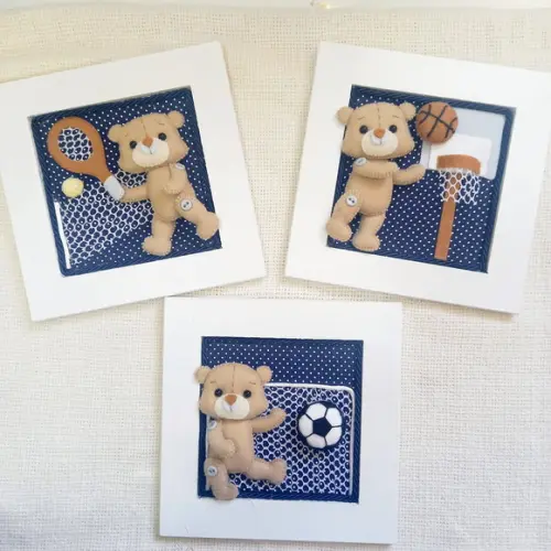 Quadrinhos Urso Esportes