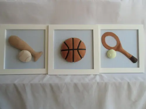 Quadro Bolas de Esporte
