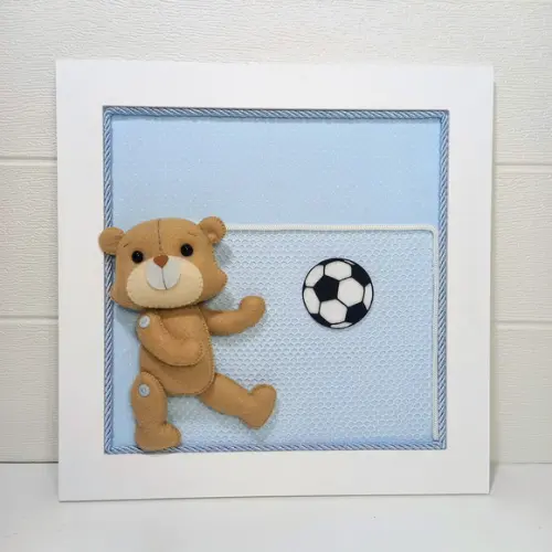 Quadro Ursinho Esportes