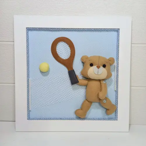 Quadro Ursinho Esportes