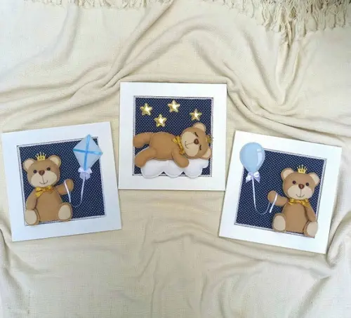 Quadro Ursinho Principe