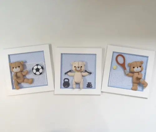 Quadros Decorativos Urso Esportes