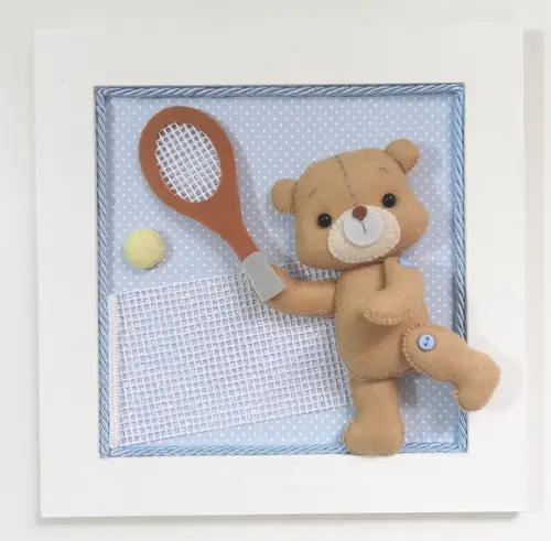 Quadros Decorativos Urso Esportes