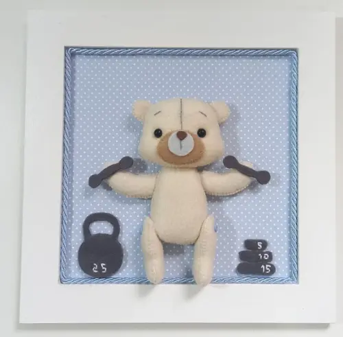 Quadros Decorativos Urso Esportes
