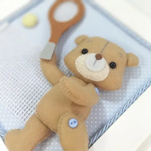 Quadros Decorativos Urso Esportista