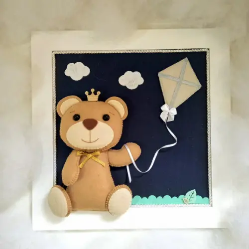 Quadros Decorativos tema Ursinho Principe
