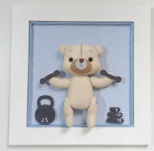 Quadros Decorativos Urso Esportes
